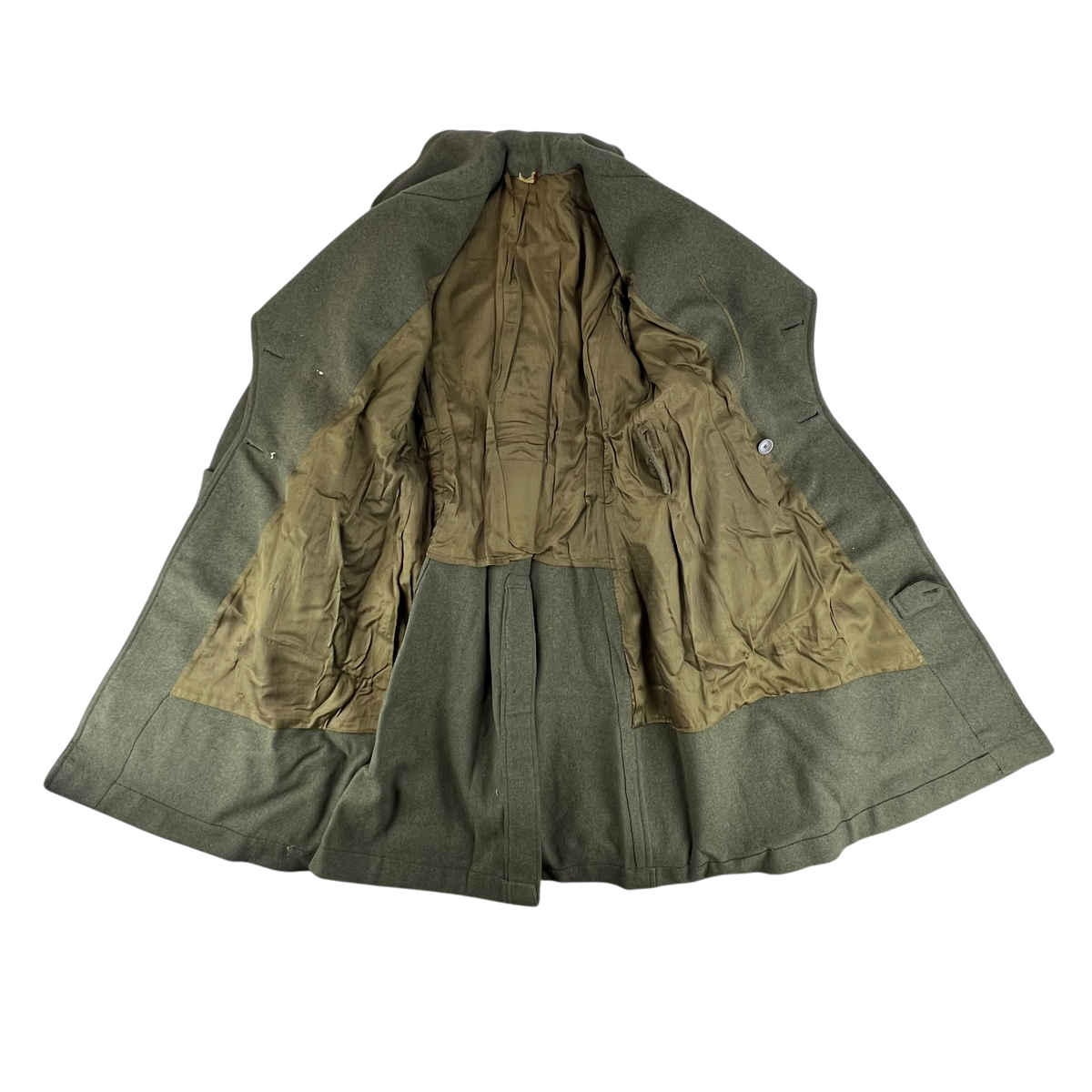 British Army 40s Dismounted 1940 Pattern Greatcoat - KRRC - Medium