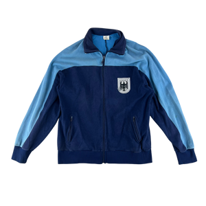 West German Army 80s Tracksuit Top Jacket - Large