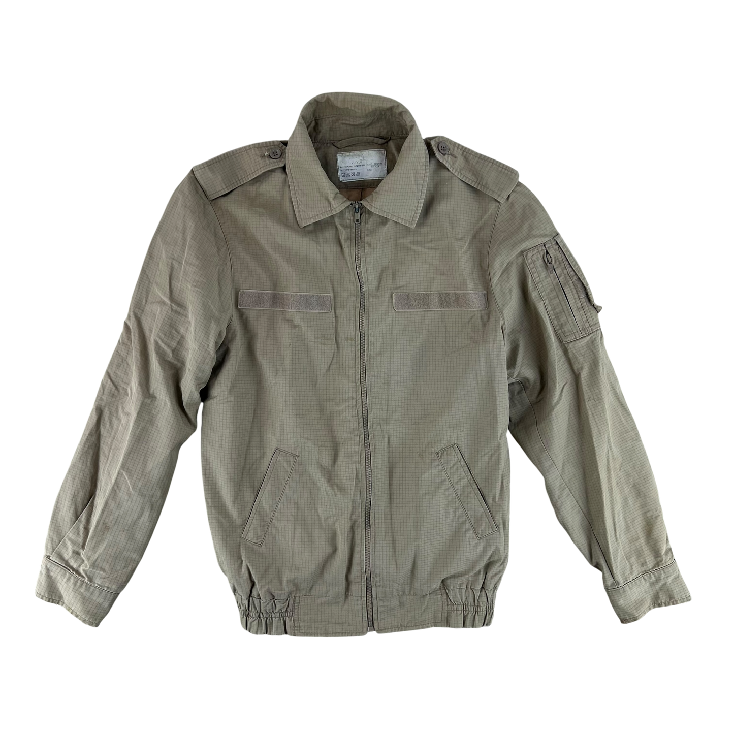 Romanian Army Tan Ripstop Blouson Jacket - Medium