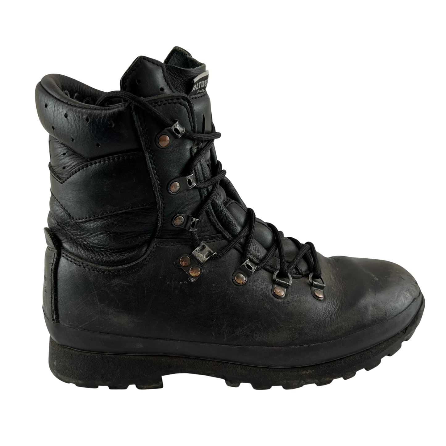 British Army Altberg Defender Black Combat Boots - Women's Size 7L