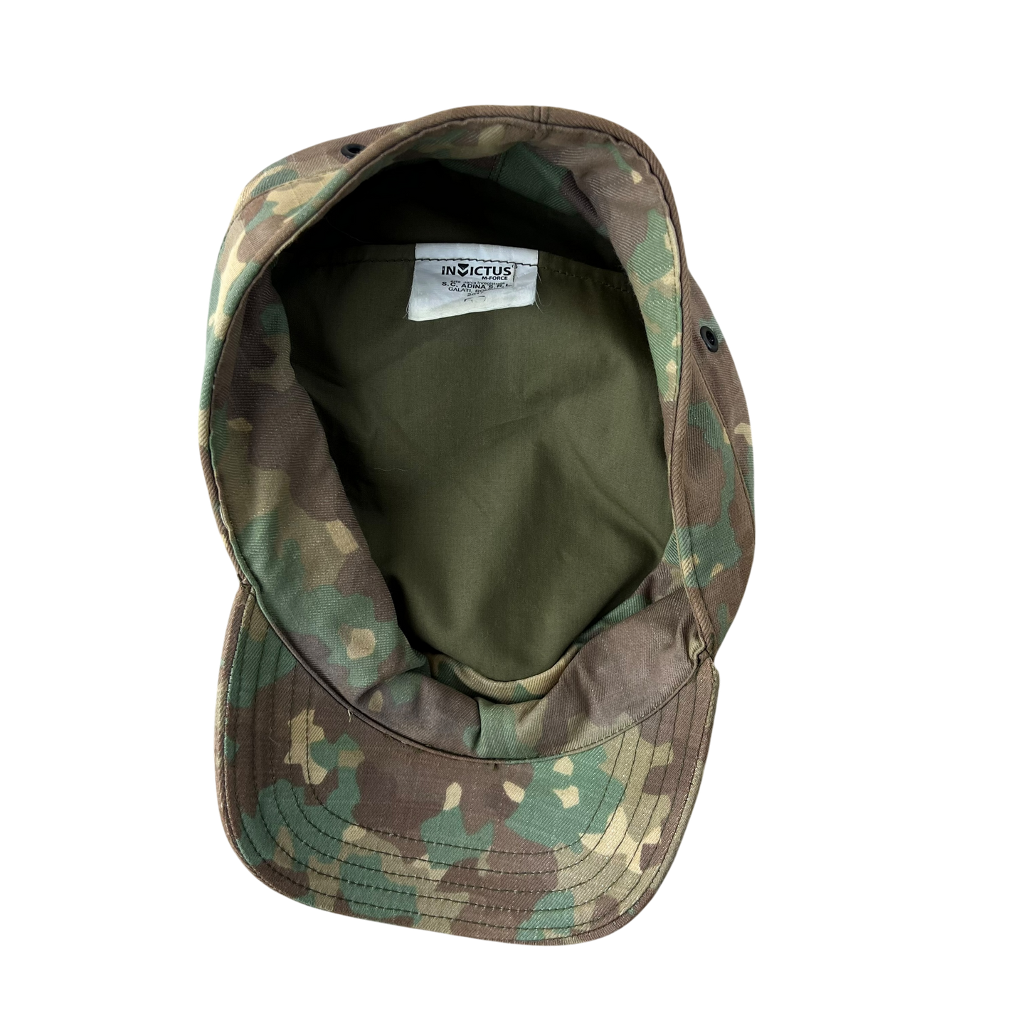 Romanian Army M2017 Woodland Camouflage Cap - Large 59cm