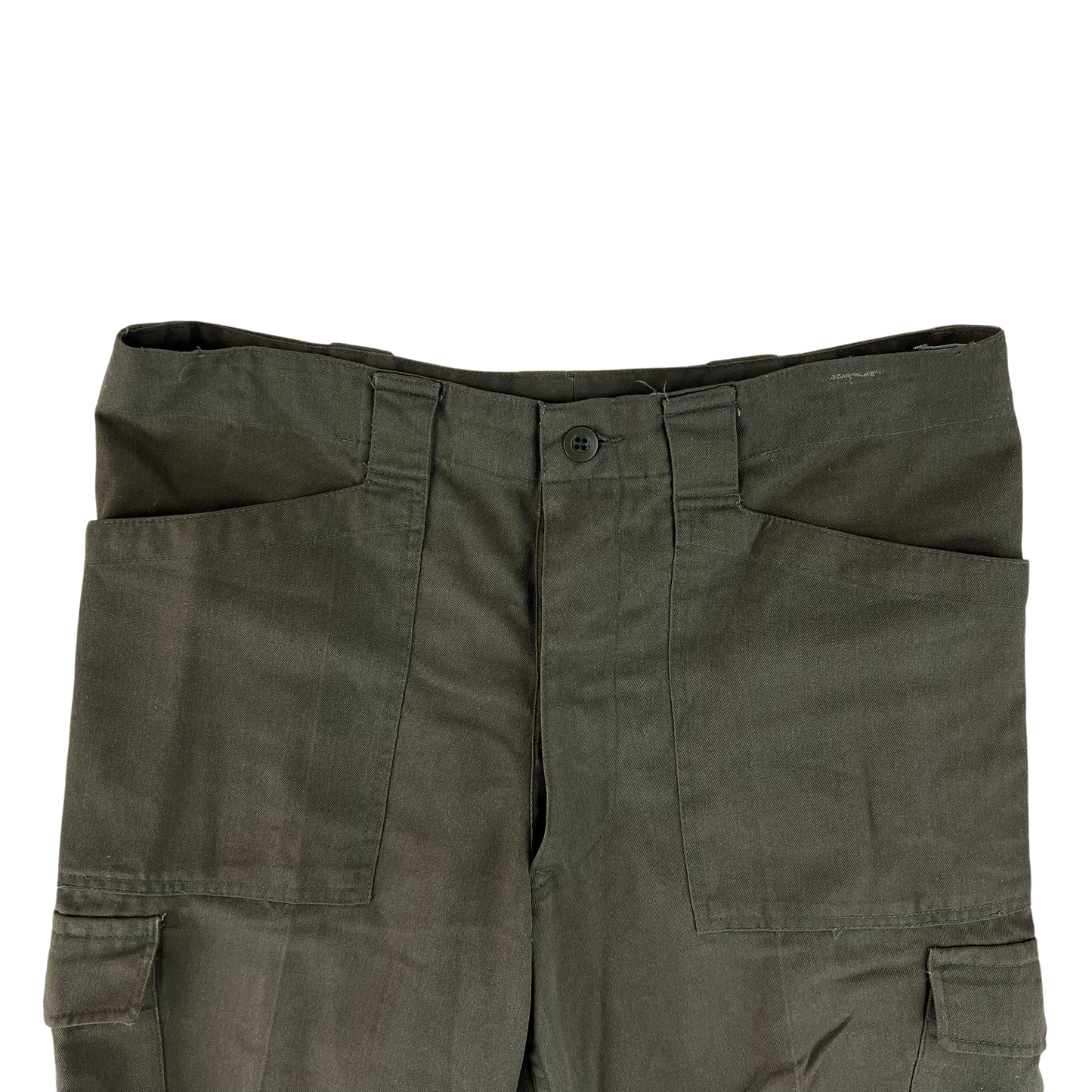 Austrian Army Olive Green Fatigue Trousers - W35 L31