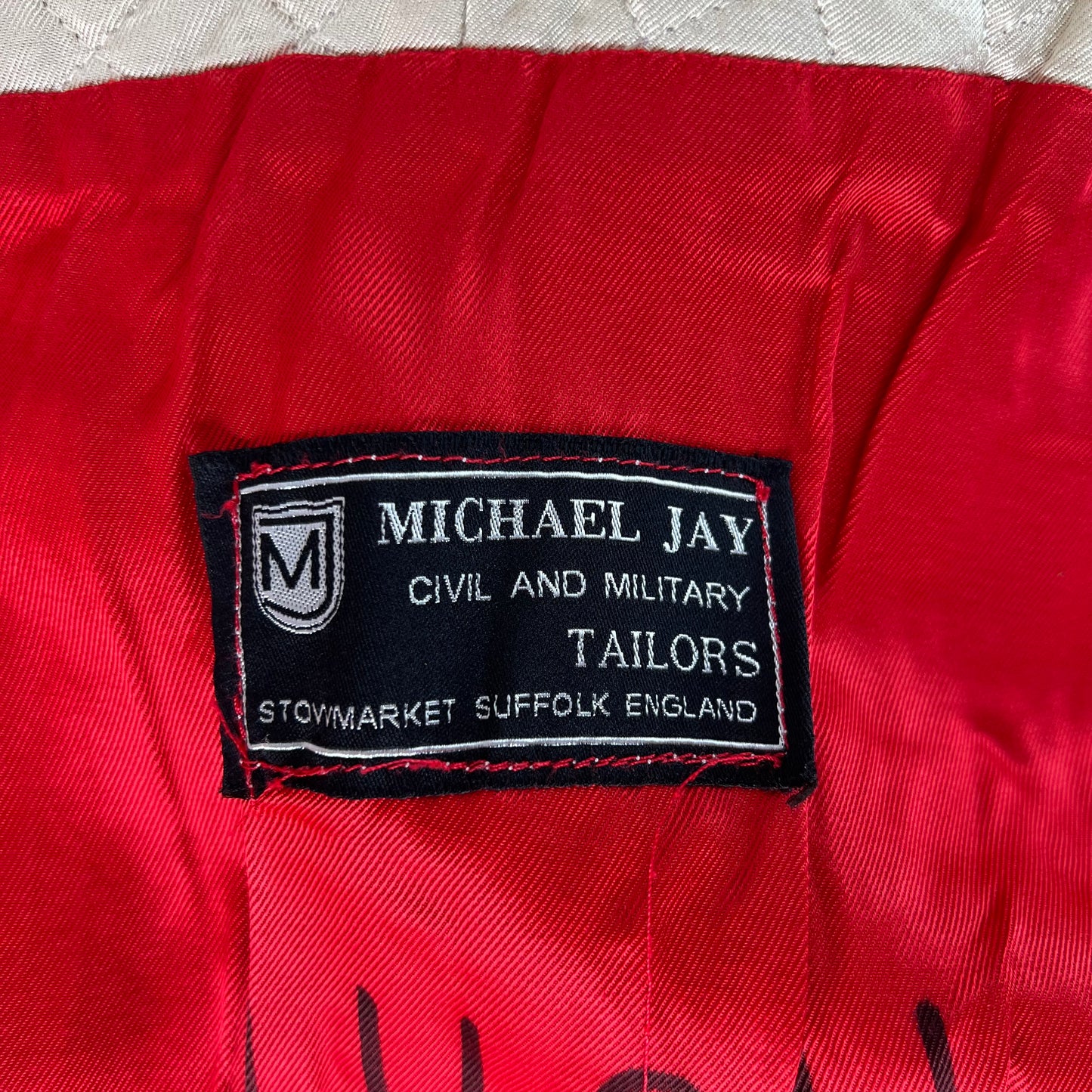 British Army Red Tunic Jacket - Queen's Division Minden Band - Small