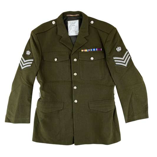 British Army 1980 Pattern No. 2 Olive Green Dress Jacket - RLC - Large 176/115