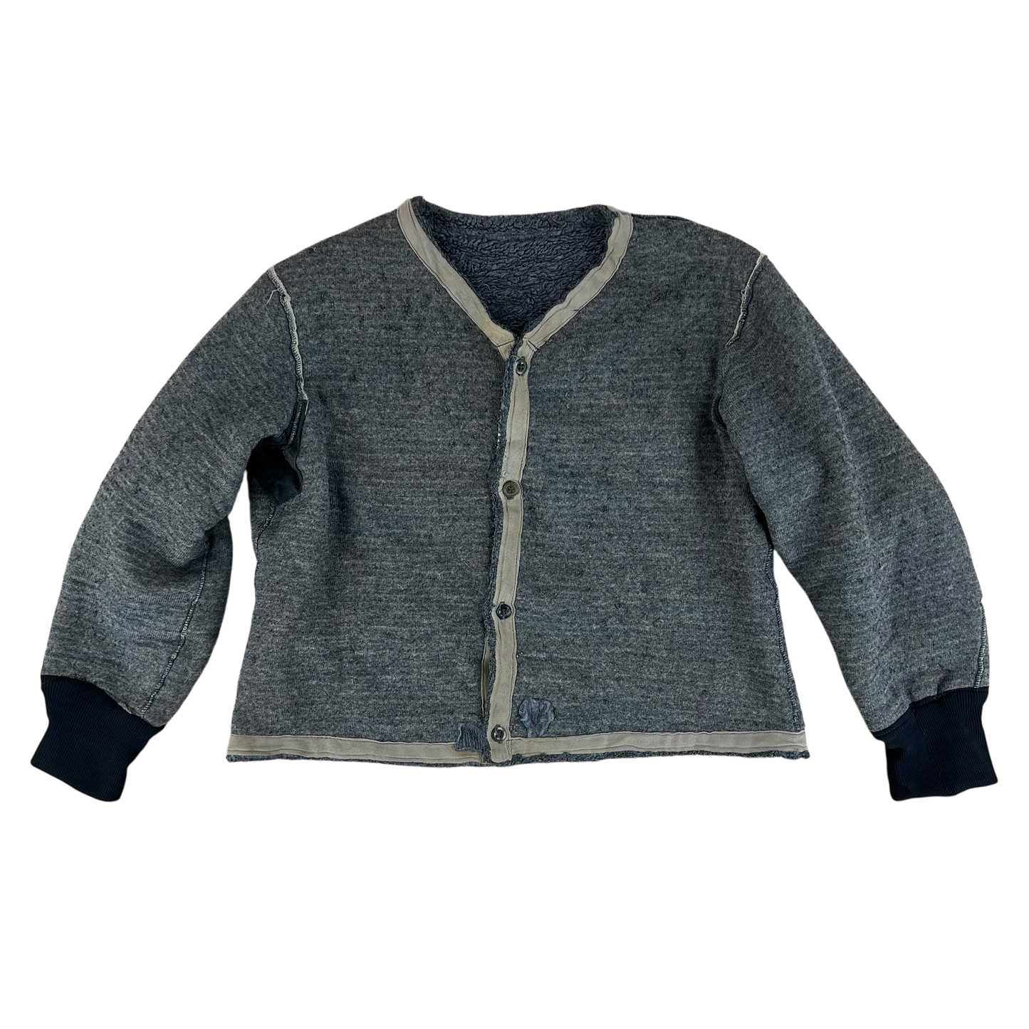 Czechoslovak Army Faux Fur Jacket Liner Cardigan M85 - Medium