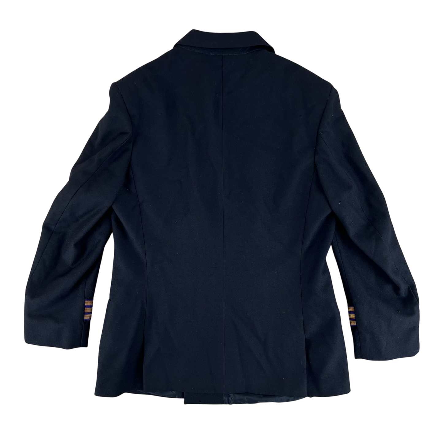 British Merchant Navy Black Dress Blazer Jacket - Medium