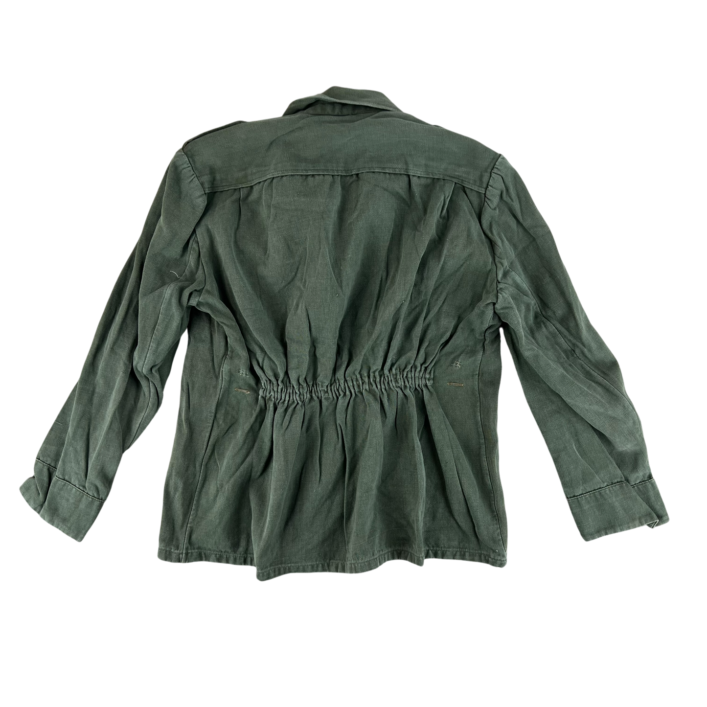 Bulgarian People's Army Olive Green Cossack Shirt - Medium