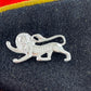 British Army Officer's Forage Side Cap - King's Own Royal Border Regiment - Small