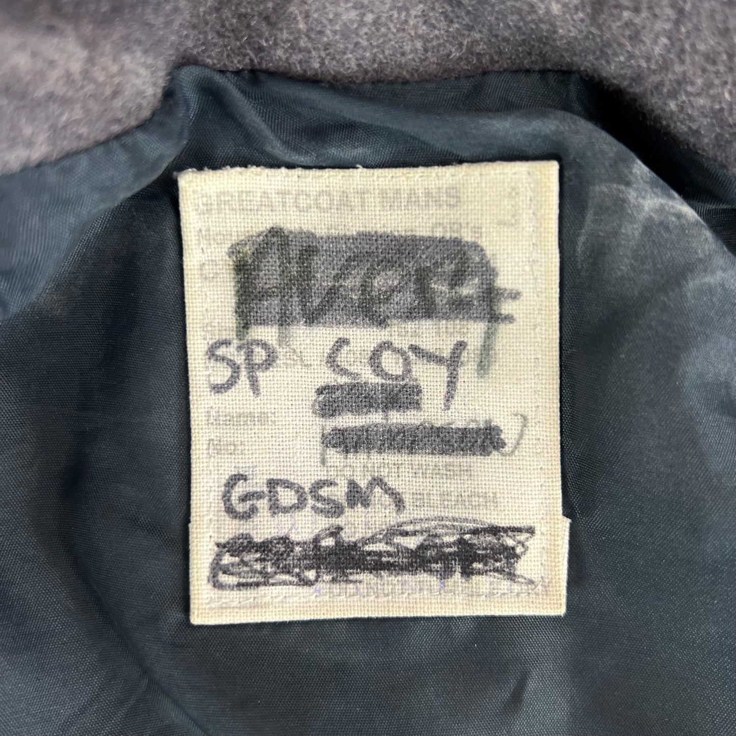 British Army Footguards Wool Greatcoat - Irish Guards - Medium