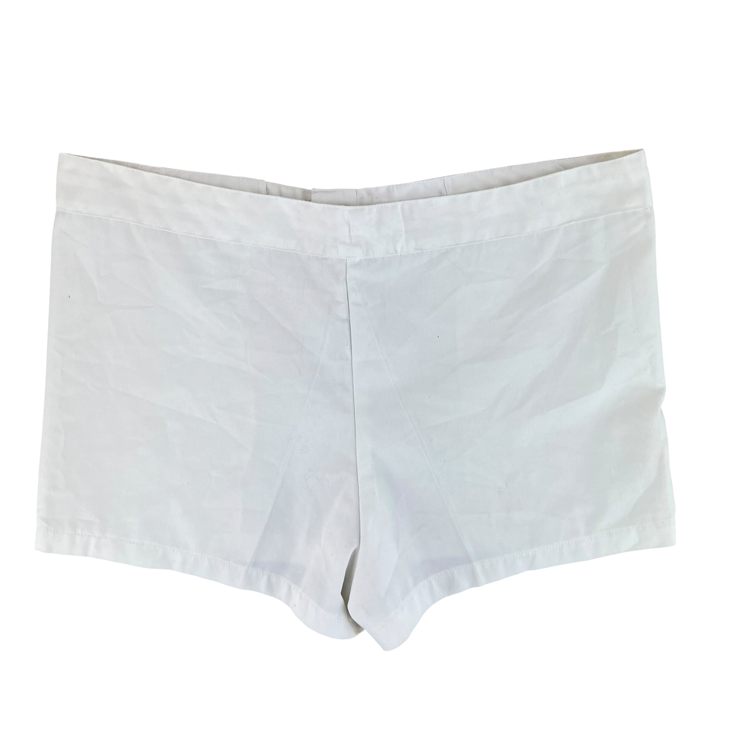 British Royal Navy 90s White Cotton PT Shorts - W34