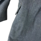 British RAF WW2 40's Officer's Blue Grey Wool Greatcoat w/ Belt - Medium Size 6