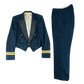 British RAF 80s No. 5 Mess Dress Uniform - Jacket & Trousers - Medium
