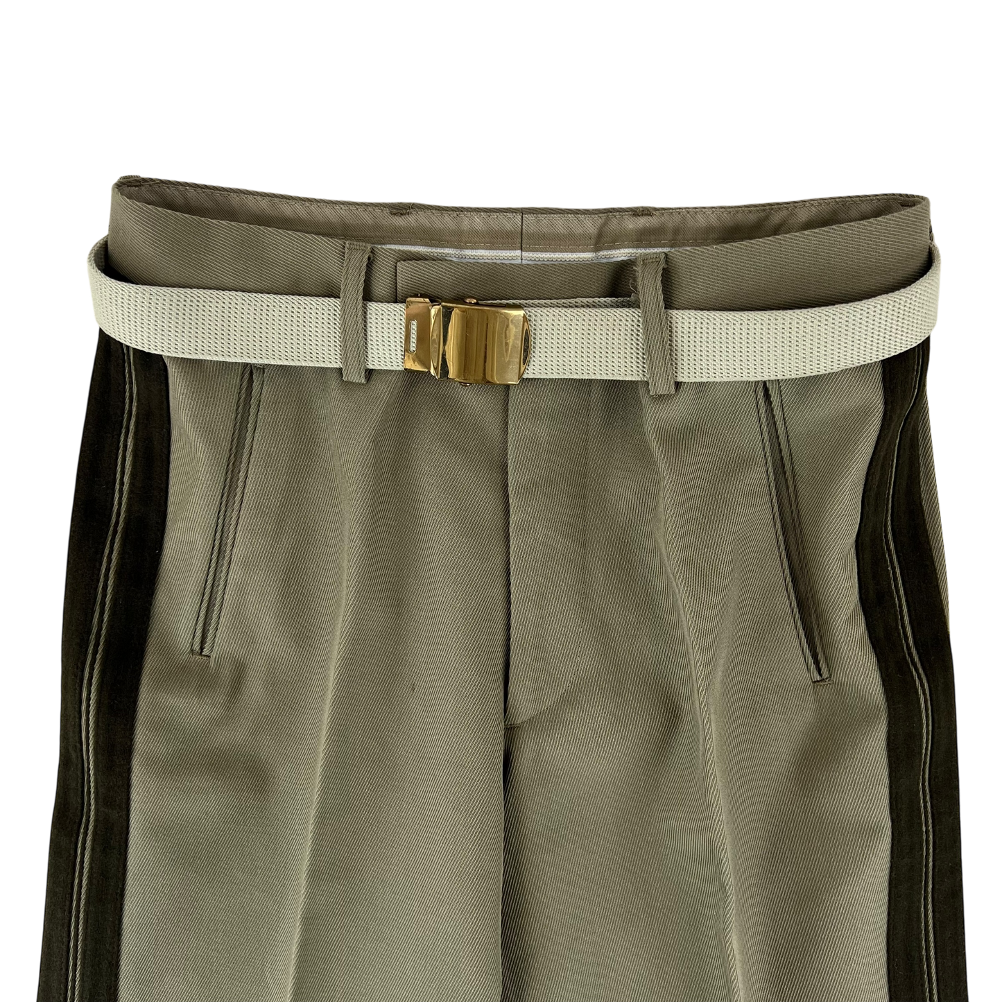 French Army Piped Dress Trousers - W30 L32.5