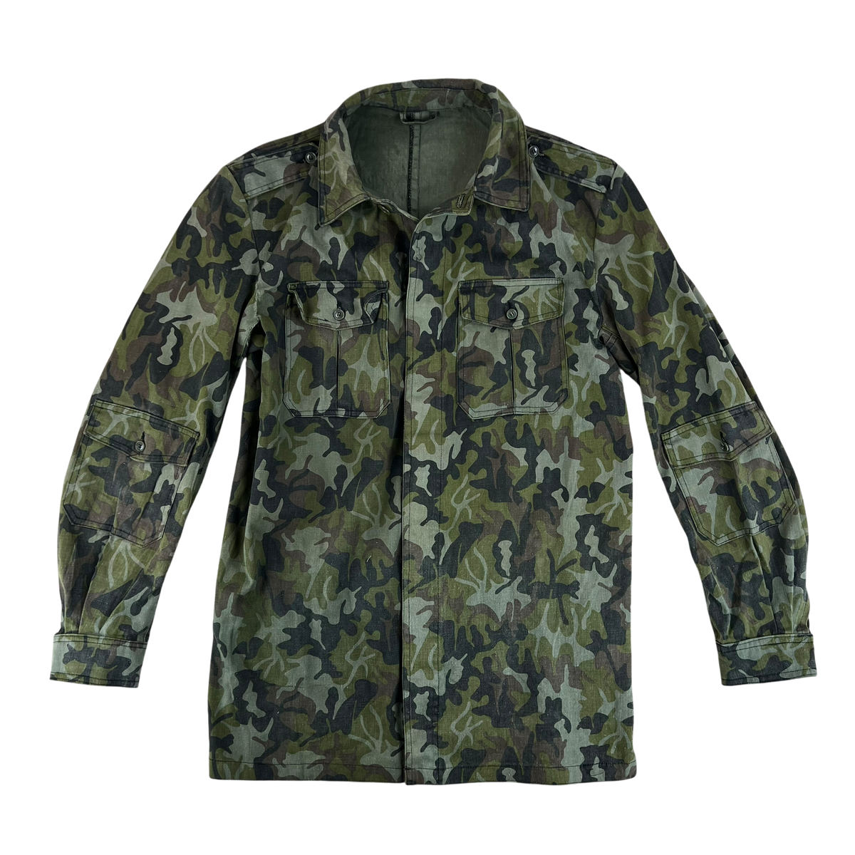 Romanian Army M1990 Leaf Camouflage Jacket - Large
