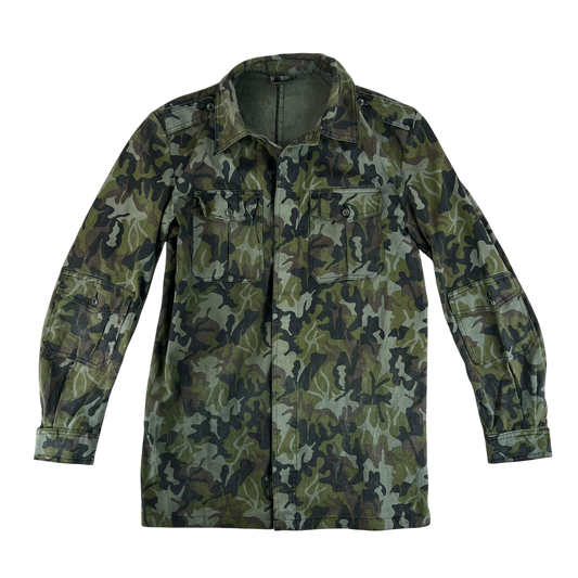 Romanian Army M1990 Leaf Camouflage Jacket - Large