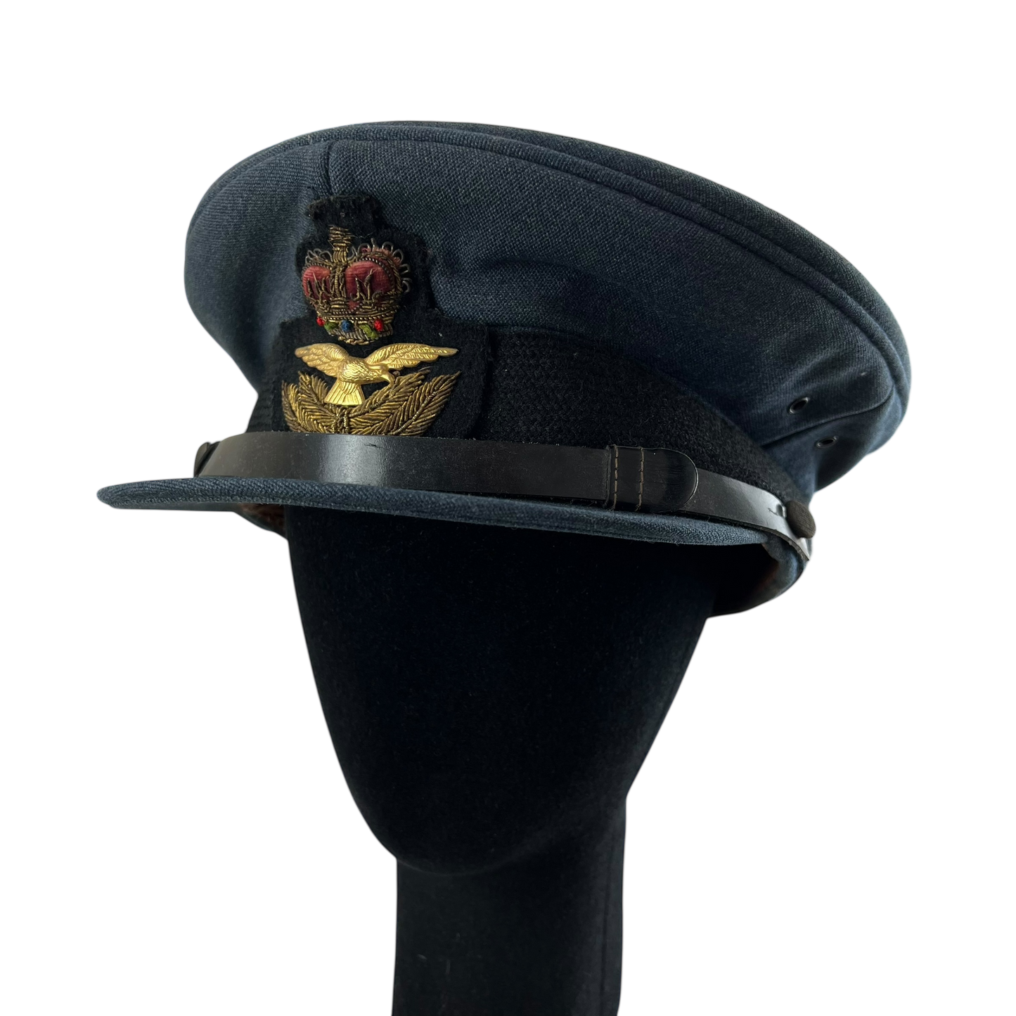 British RAF 60s No. 1 Warrant Officer's Dress Cap - Medium 57cm