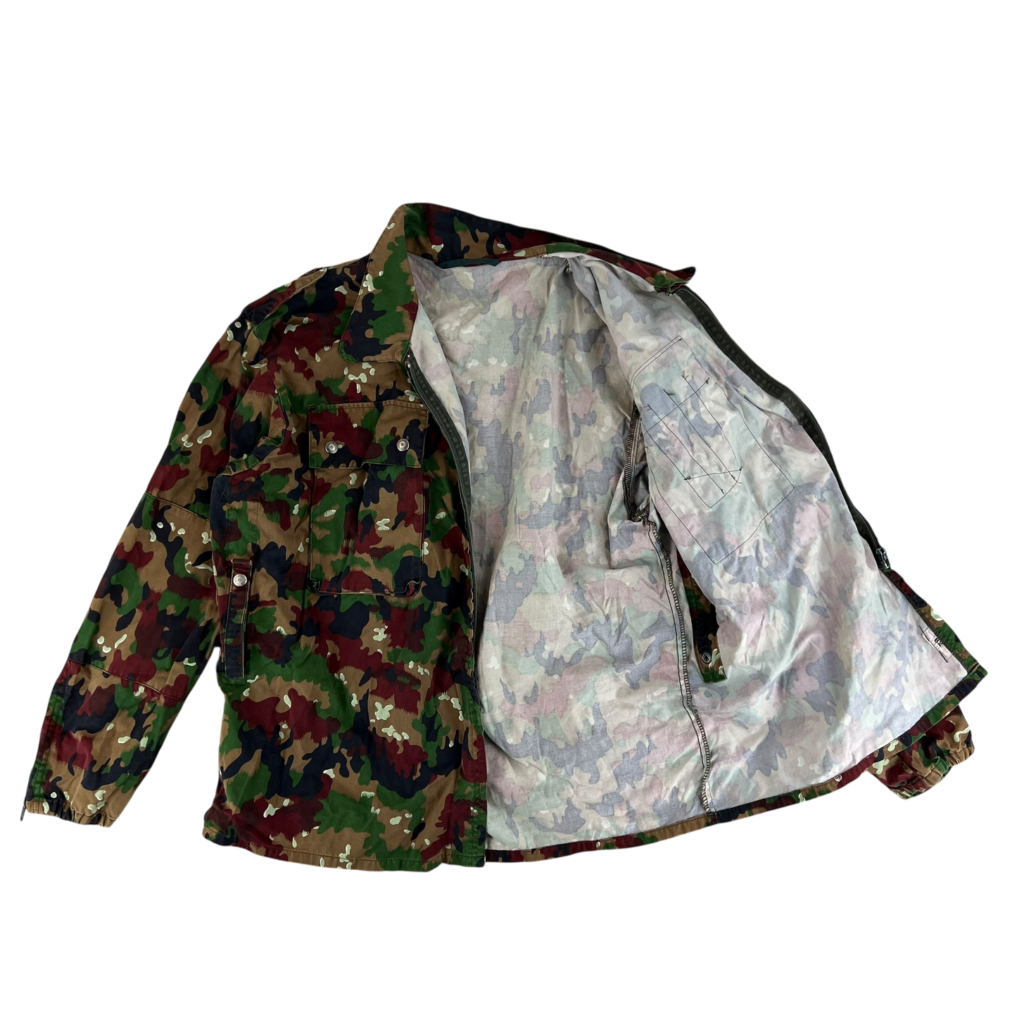 Swiss Army TAZ83 Alpenflage Camouflage Field Shirt - XX Large