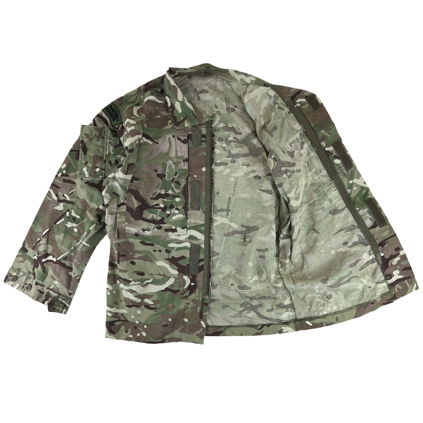 British Army MTP Camouflage Warm Weather Combat Jacket - Royal Marines Commando 170/96