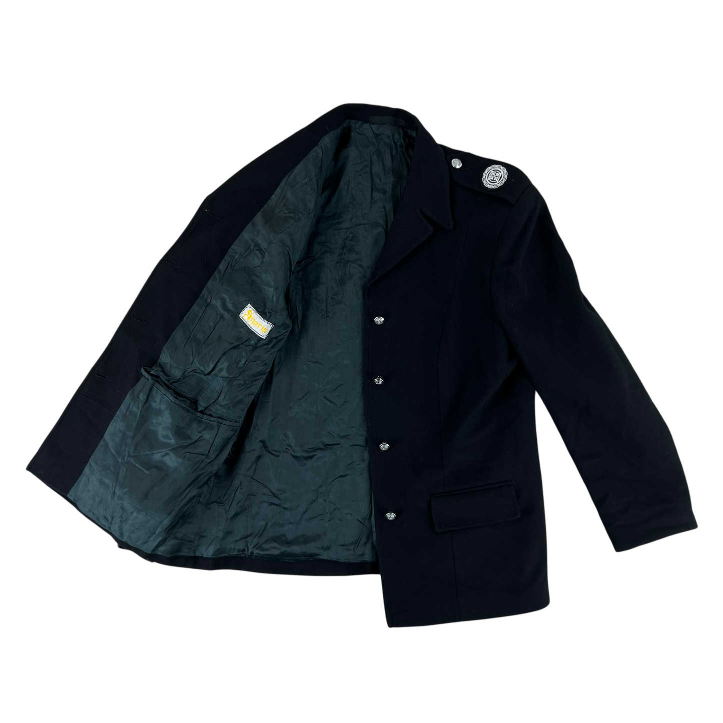 British Police Black Dress Jacket - Scottish Police - Large