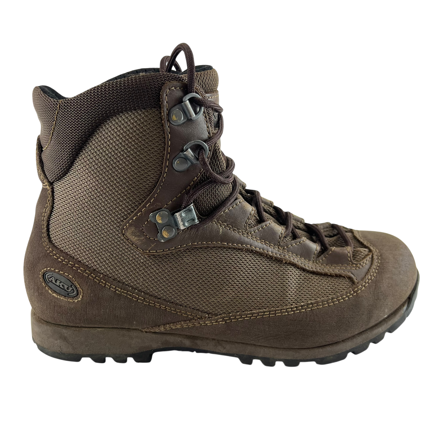 British Army AKU Brown Combat Boots - Size 5M