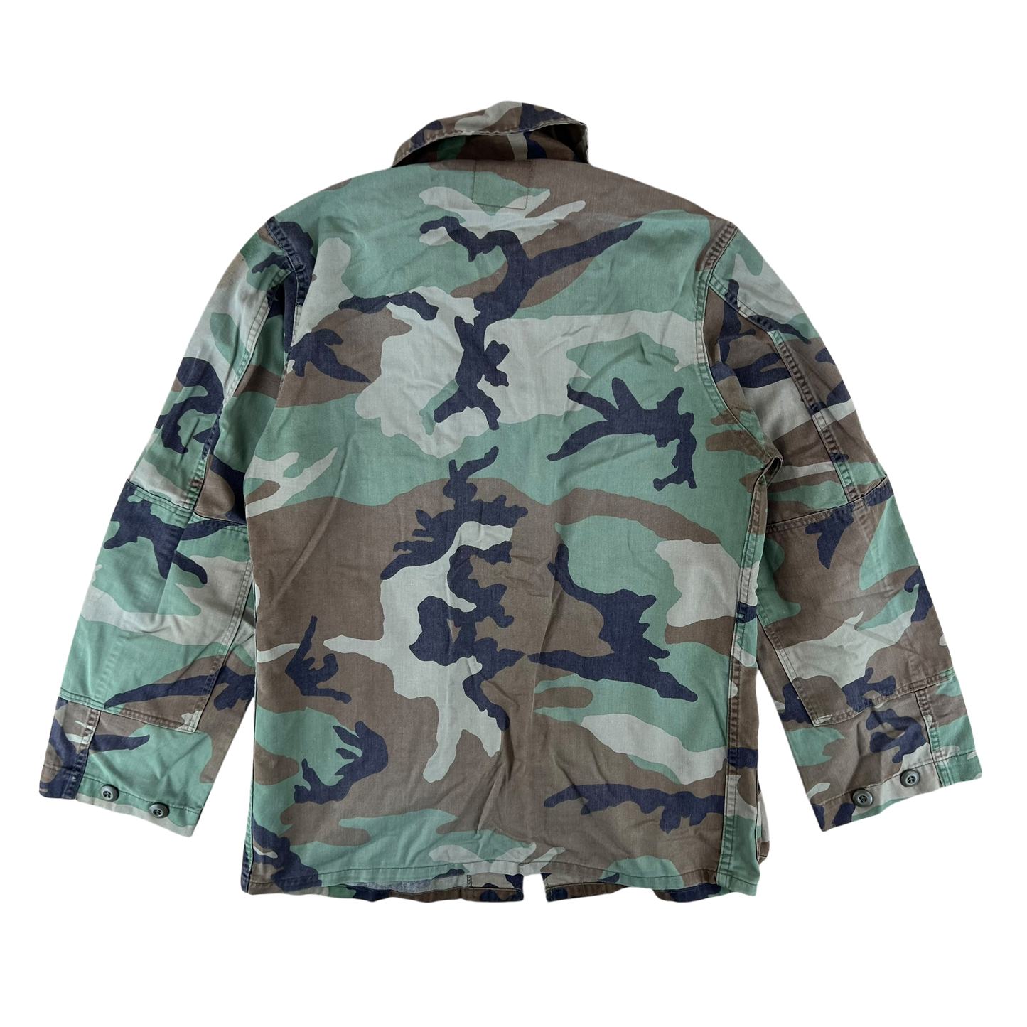 US Army M81 Woodland Camouflage BDU Combat Jacket - Medium