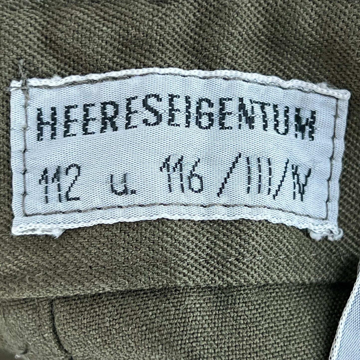Austrian Army Olive Green Fatigue Trousers - W42 L30