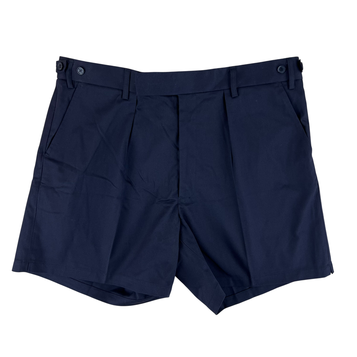 British Army / Tri-Services Navy Blue PTI Shorts - W37