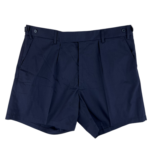 British Army / Tri-Services Navy Blue PTI Shorts - W37