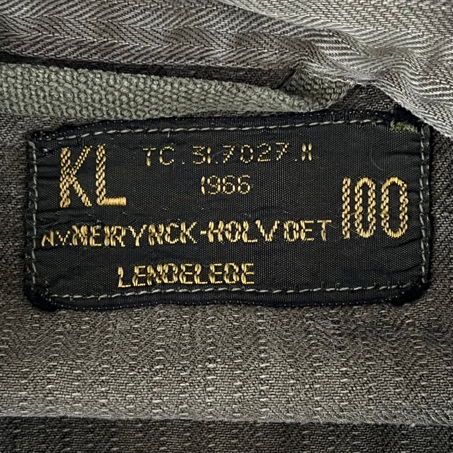 Dutch Army 60s Field Shirt Green Long Sleeve - Medium