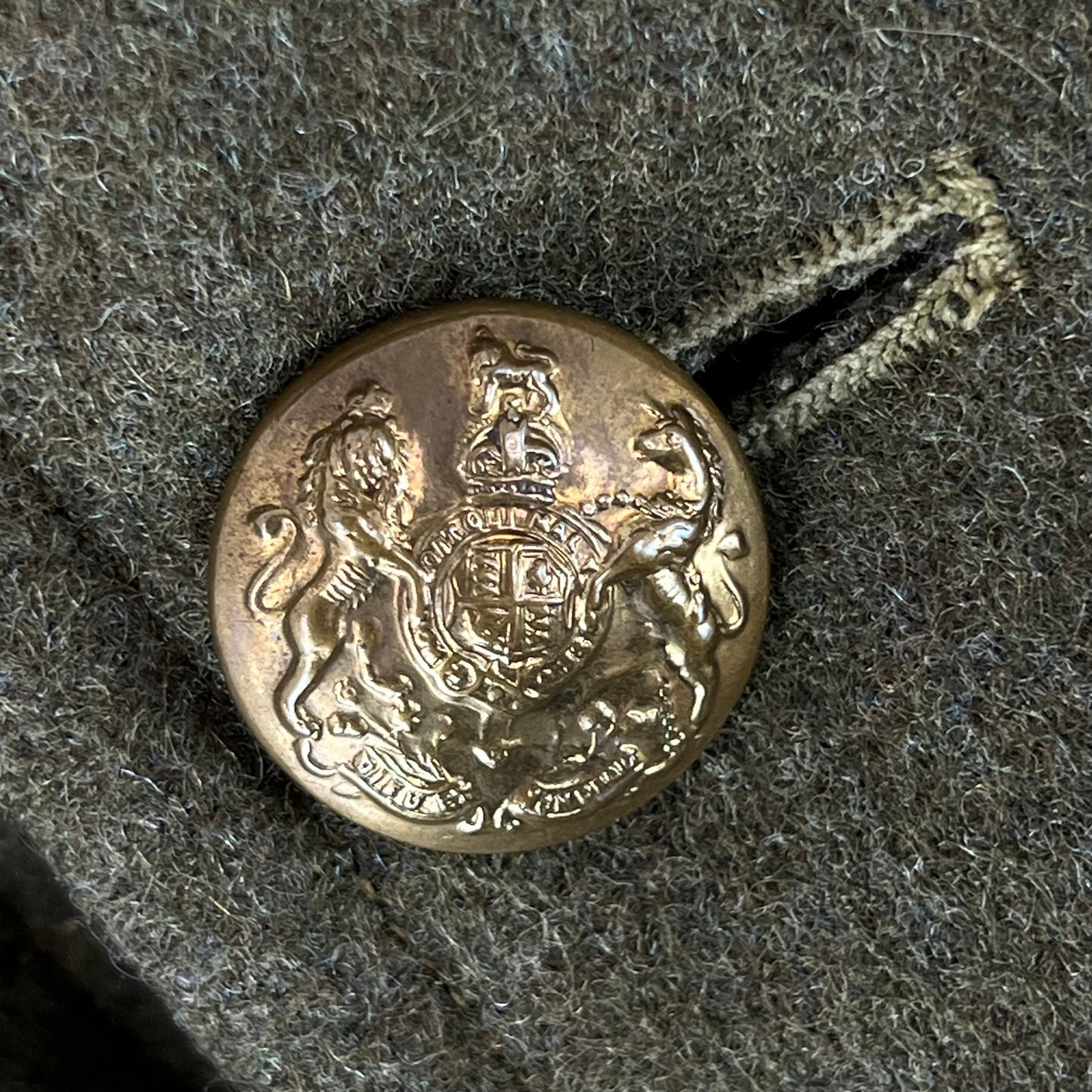 British Army 50s Dismounted 1940 Pattern Greatcoat - Large SIZE 8