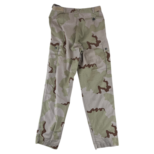 Dutch Army M93 Desert Tricolour Camouflage Combat Trousers - W32 L33.5