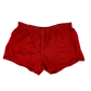 West German Army Cotton PT Red Swim Shorts - Medium