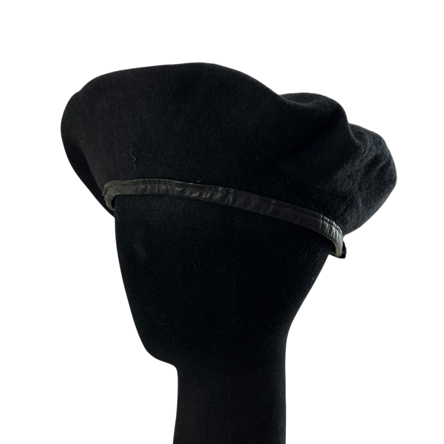 Finnish Navy M91 Black Beret - Medium 57cm