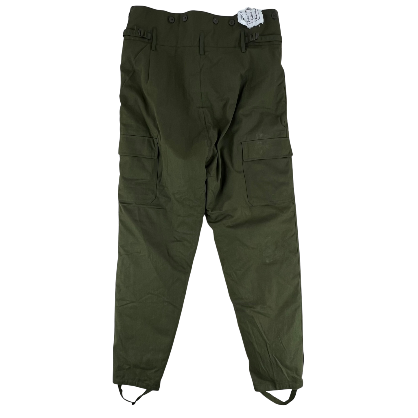 Czechoslovak Army M85 Olive Green Combat Trousers w/ Winter Liner - W39 L34