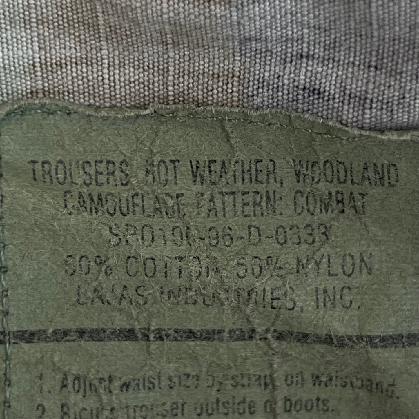 US Army M81 Woodland Camouflage Shorts - W34