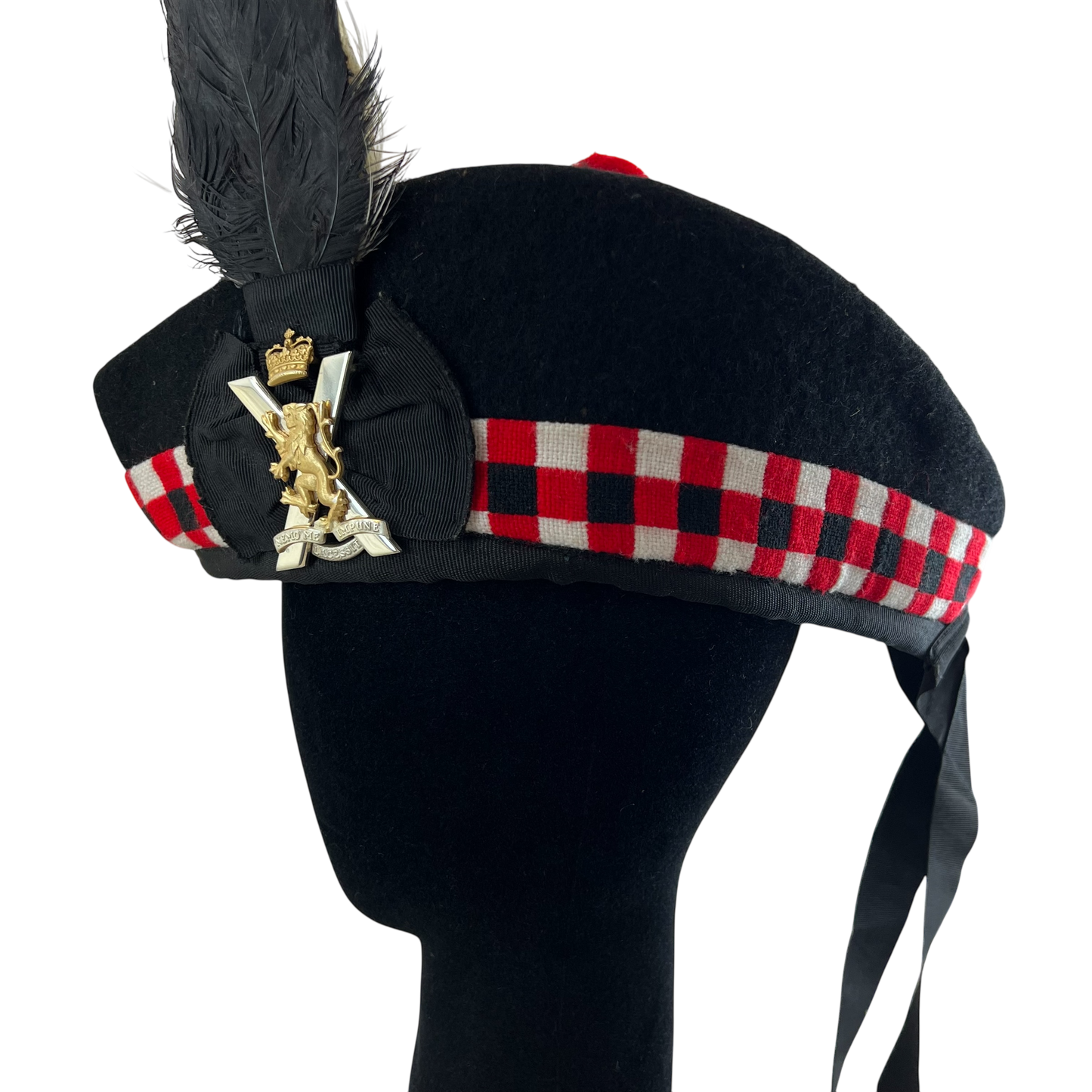 British Army Glengarry w/ Badge & Plume - Royal Regiment of Scotland - Large 59cm