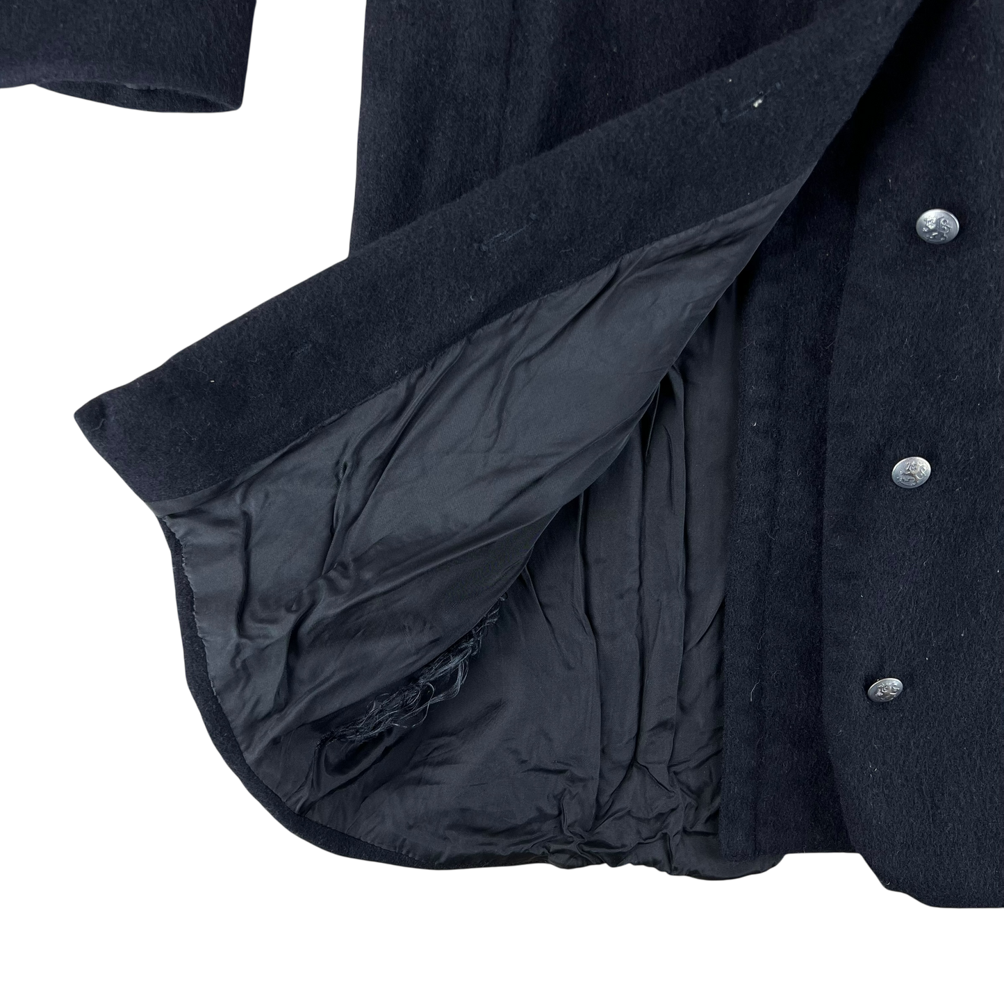 Finnish Navy M65 Wool Blend Greatcoat - Medium