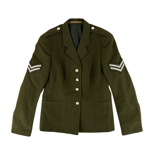 British Army 1980 Pattern Women's No. 2 Olive Green Dress Jacket - Medical Corps - Small 154/92