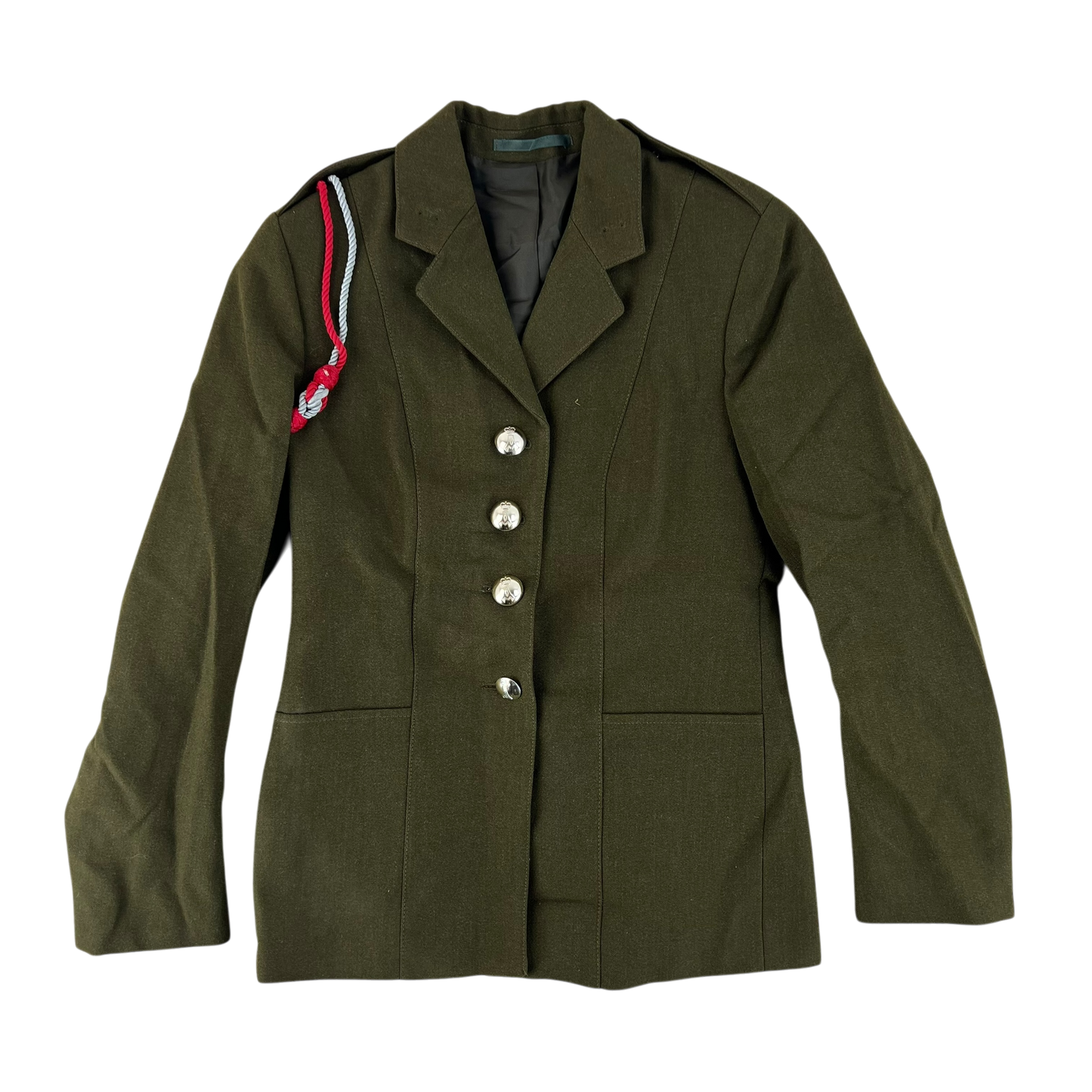 British Army Women's No. 2 Olive Green Dress Jacket - QARANC - Small