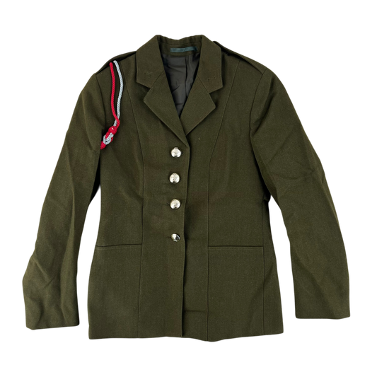 British Army Women's No. 2 Olive Green Dress Jacket - QARANC - Small