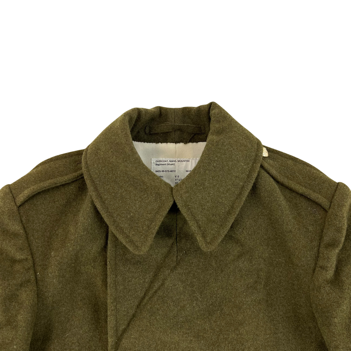 British Army Mounted Regiments Greatcoat - REME -  Medium