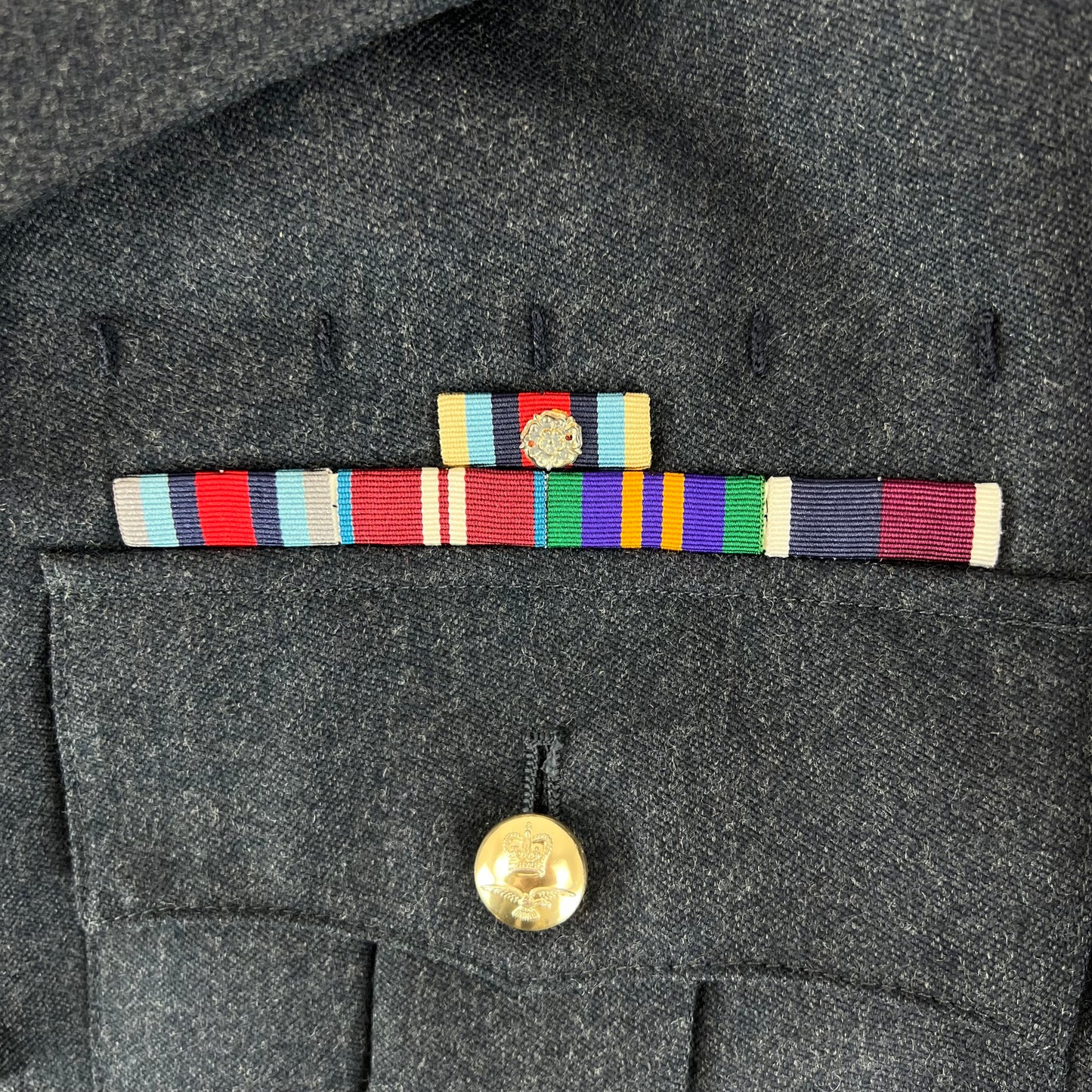 British Royal Air Force No. 1 O.A. Dress Jacket w/ Belt - Large