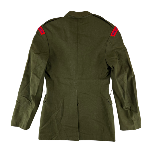British Army 1980 Pattern No. 2 Olive Green Dress Jacket - The Life Guards - Medium 182/100