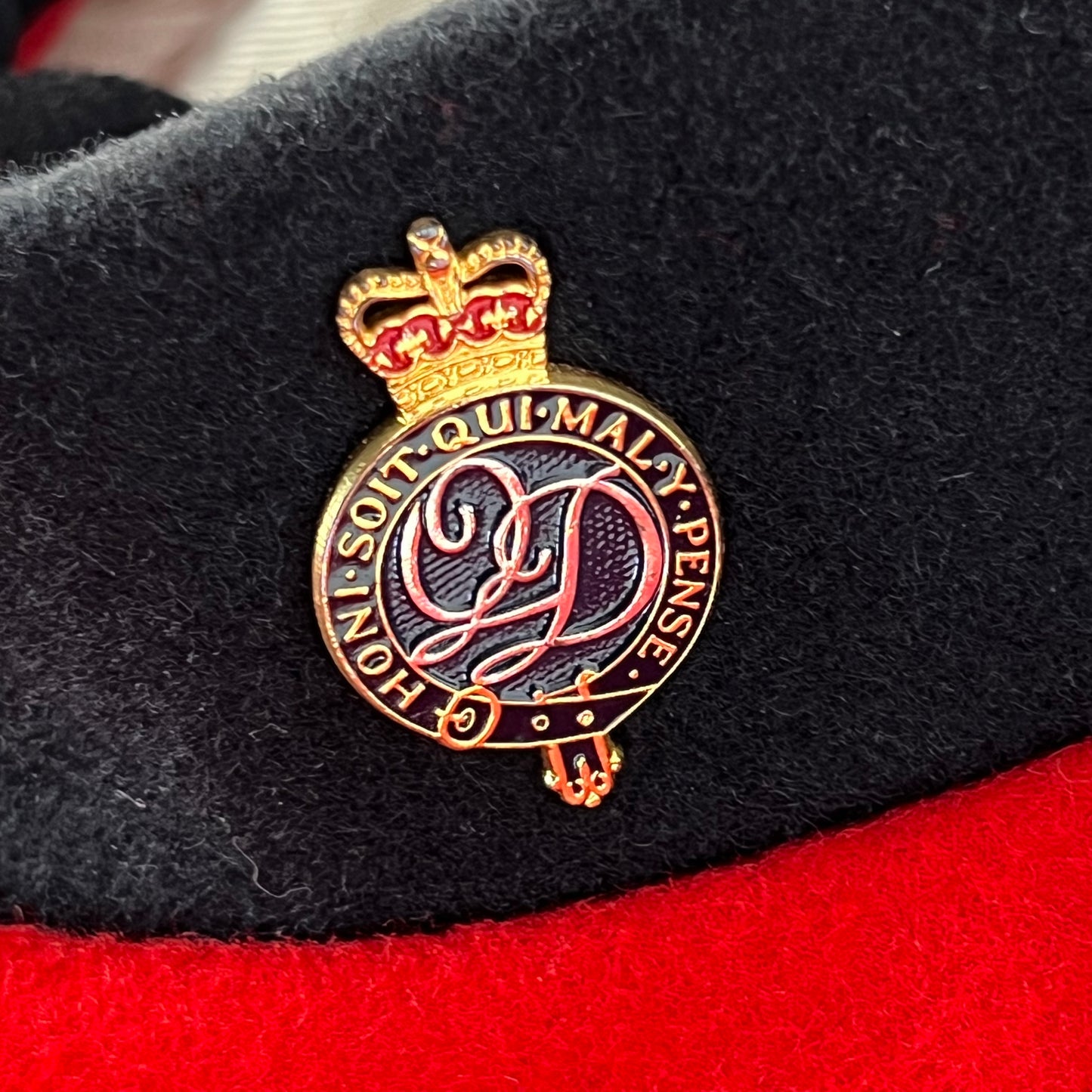 British Army Red Tunic Jacket - Queen's Division Minden Band - Small