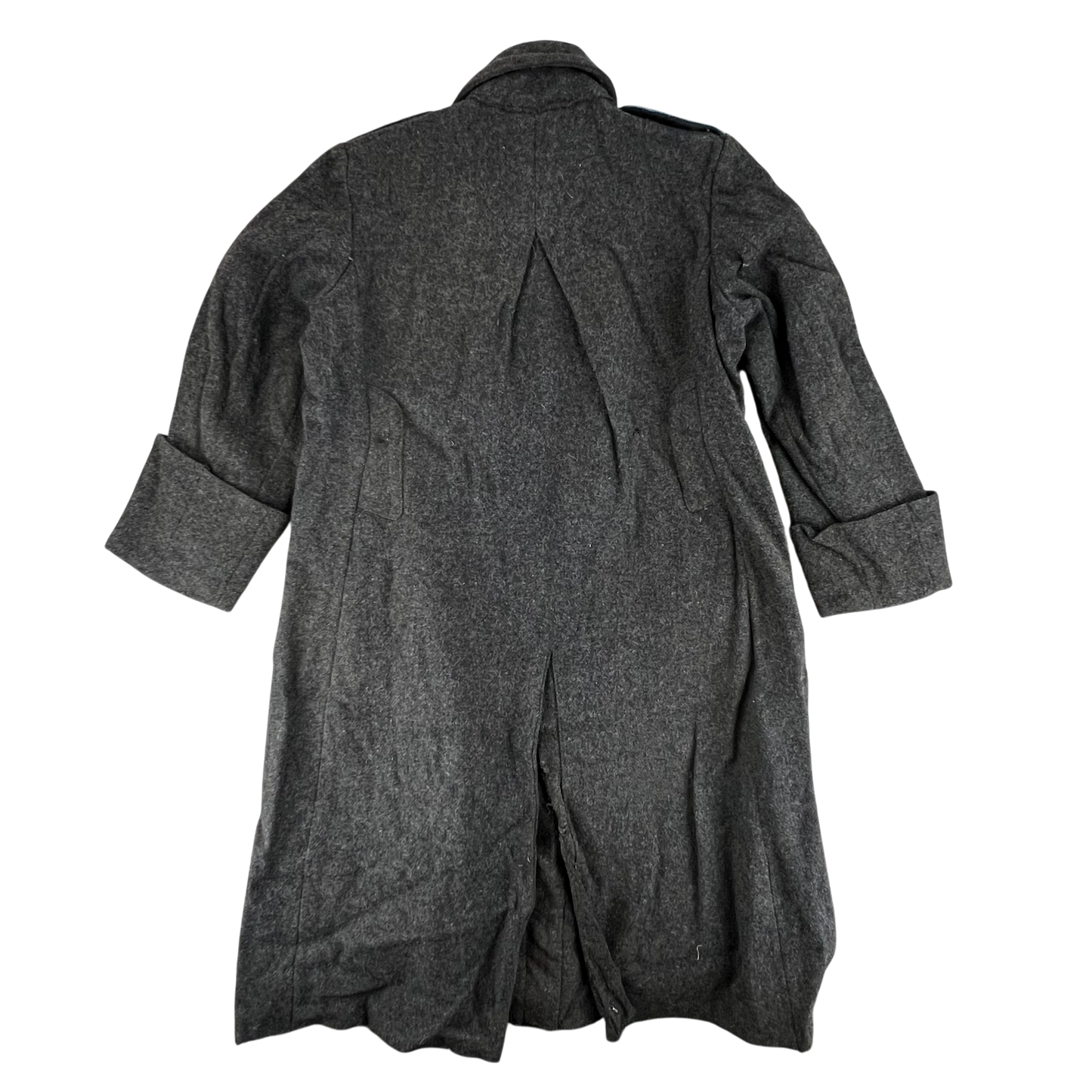 Bulgarian People's Army 50s Grey Wool Greatcoat - Large