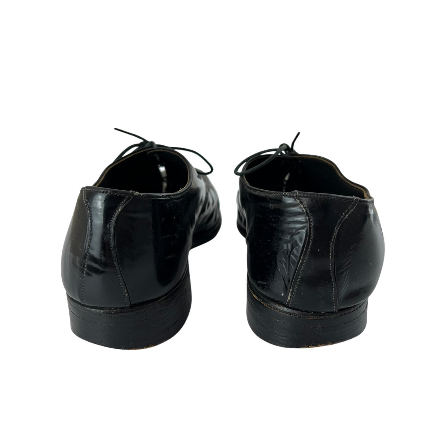 British RAF 70's Black Dress Shoes - Size 10