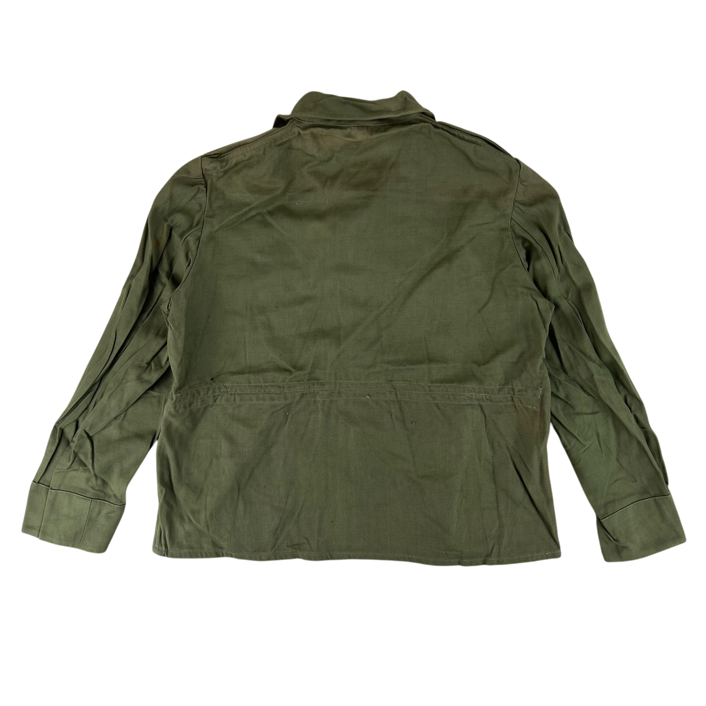 Bulgarian People's Army Olive Green Cossack Shirt - Medium