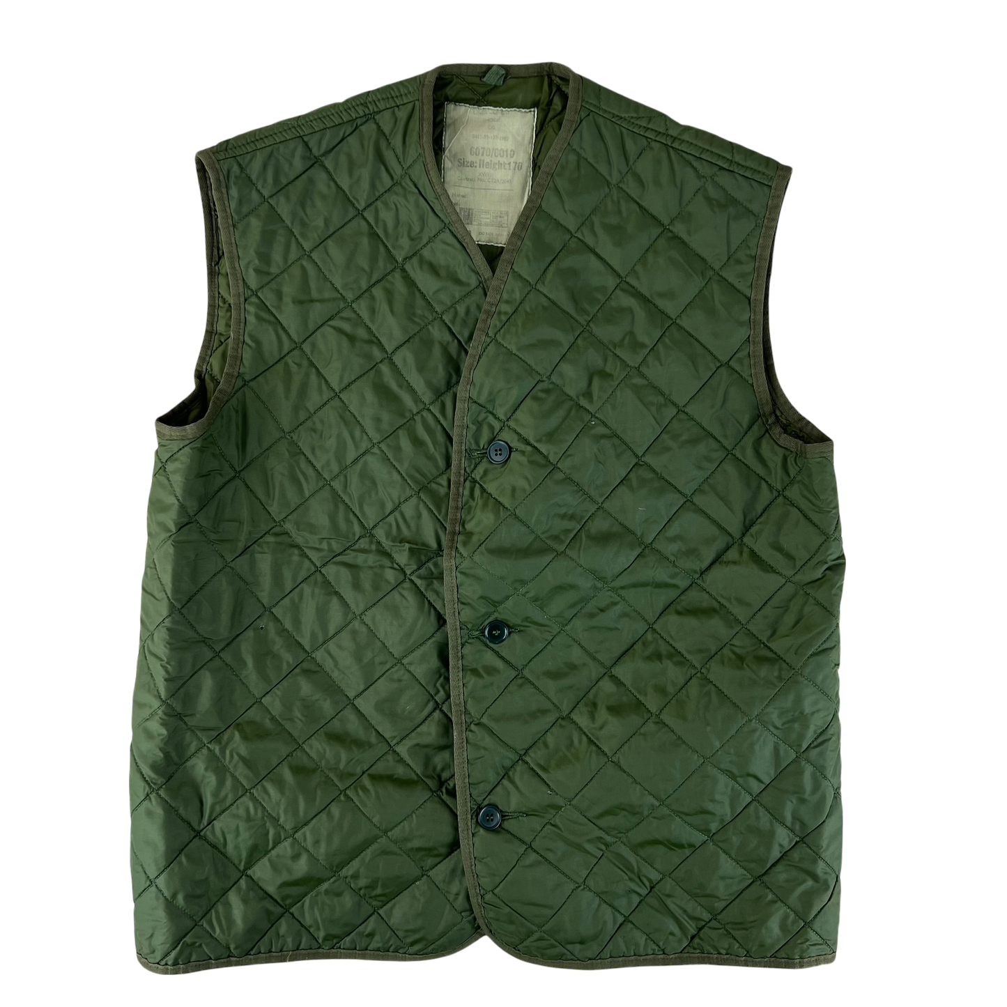 British Army Cold Weather Jacket Gilet Liner - Large