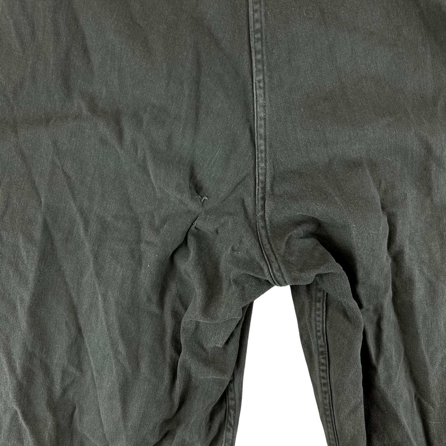 Dutch Army 70s Olive Drab Cotton Coveralls - Medium