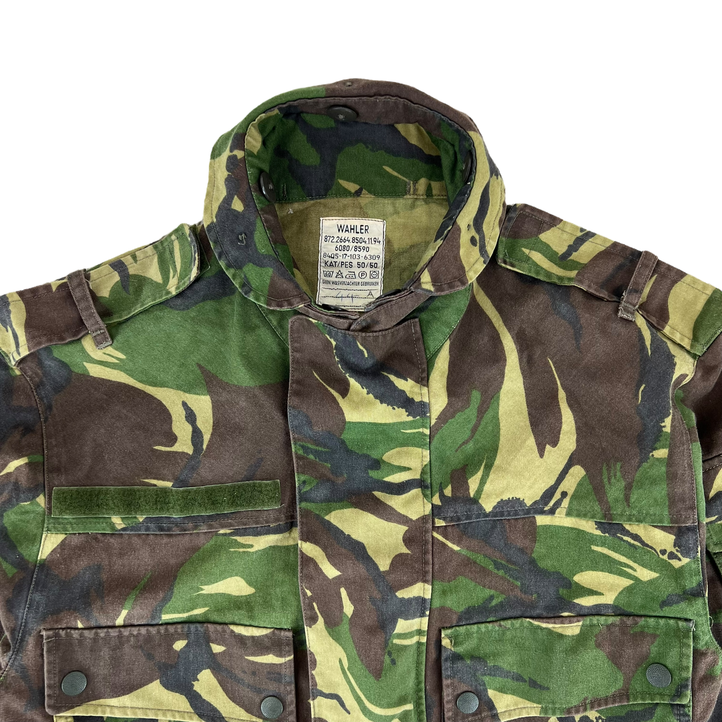 Dutch Army M93 DPM Woodland Camouflage Combat Jacket - Small